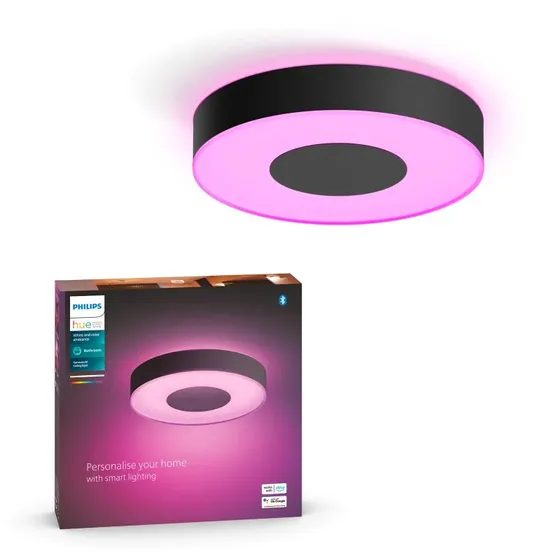 Philips Hue Xamento M loftlampe, sort - White & Color Ambiance