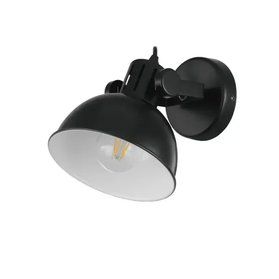 EGLO Truro Væglampe Sort E27 (op til 28W)