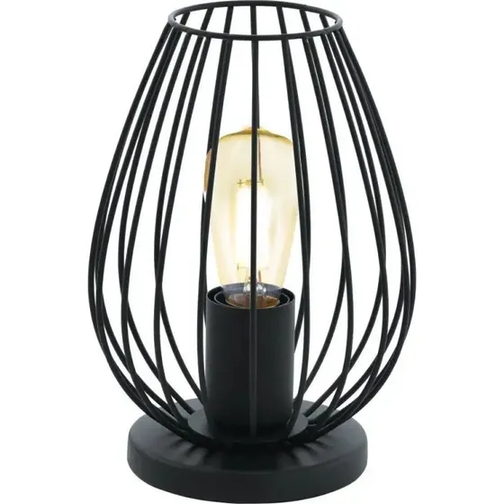 EGLO Newtown bordlampe sort (E27)