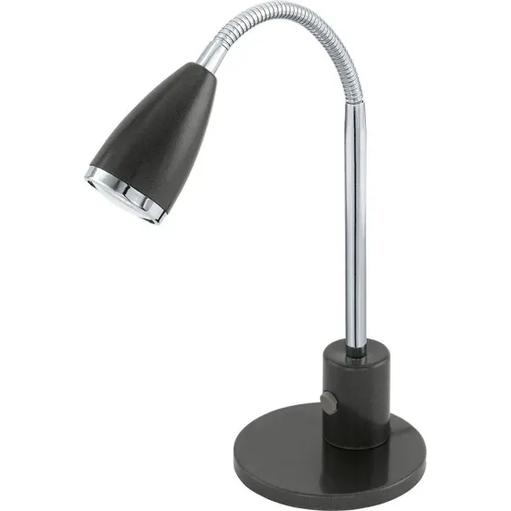 EGLO Fox Bordlampe Antracit/Krom LED GU10 3000K