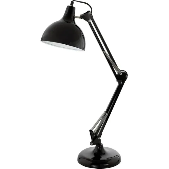 EGLO Borgillio Bordlampe - Sort, Justerbar