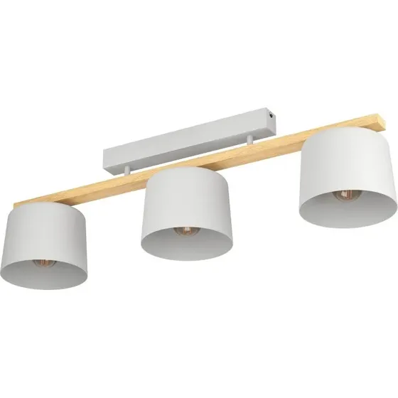 EGLO Mariel 3-punkts loftlampe E27 lysgr/tr