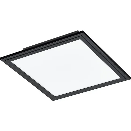 EGLO Salo 1 LED loftlampe 300x300 4000K sort/hvid