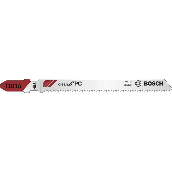 Bosch T 101 A Stiksavklinge til akryl, 3 stk