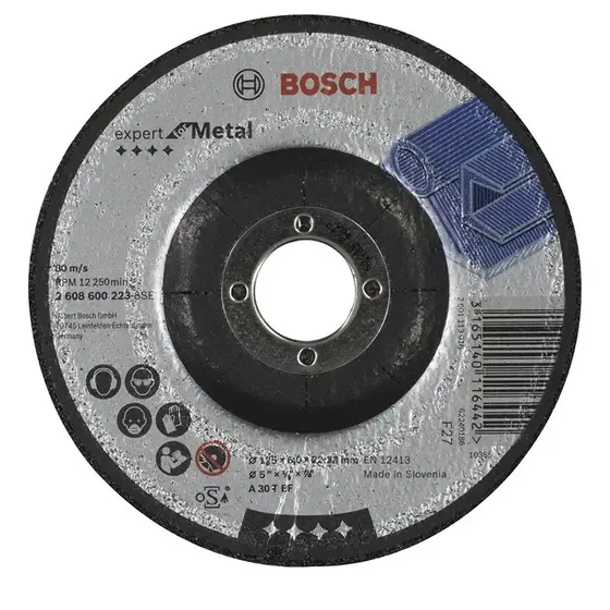 Bosch Expert for Metal skrubbeskive 125x6mm K30