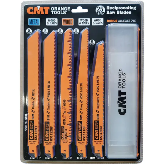 CMT Bajonetklingesæt 25 stk JS025