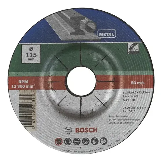 Bosch skrubskive 115x6 mm for metal