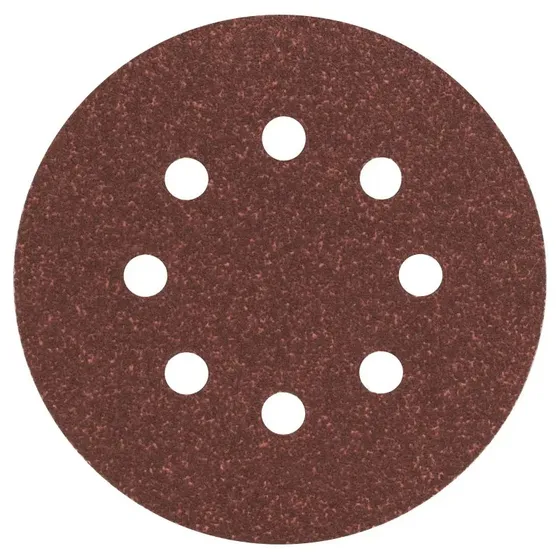 Slibeblad Ø125 mm K80 til excentersliber 5 stk