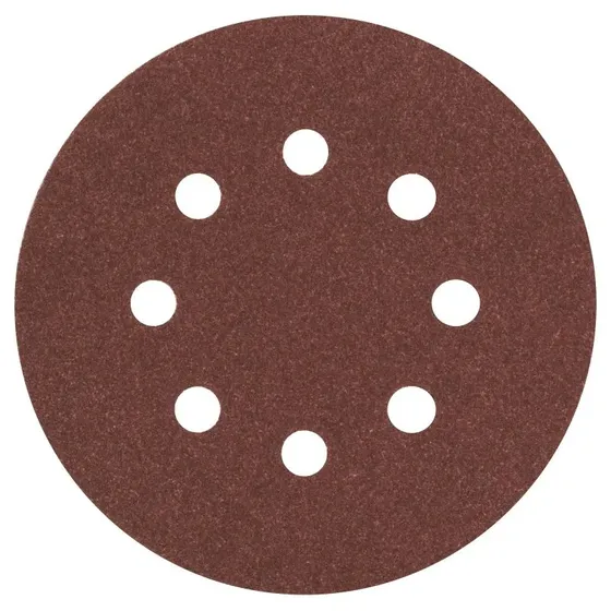 Slibeblad 125 mm K120 - 5 stk til excentersliber