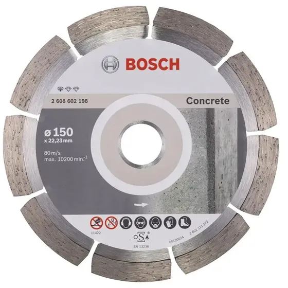 Bosch Diamantskæreskive Standard for Concrete 150 mm