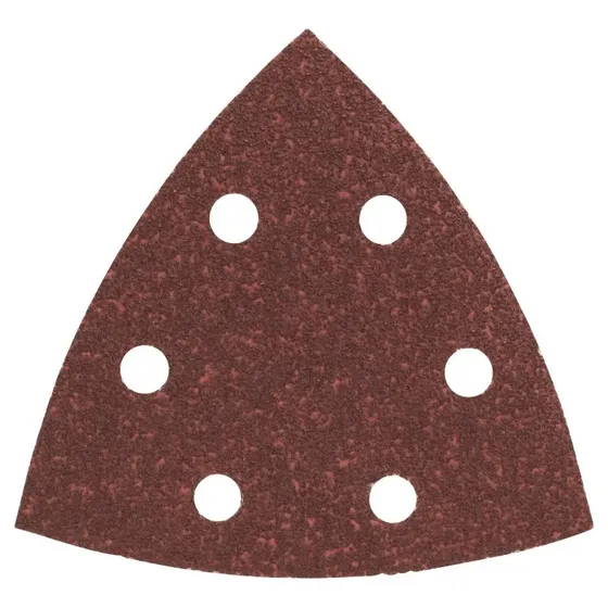 Slibeblad 93 mm K60 6-hul 5 stk - til deltaslibere