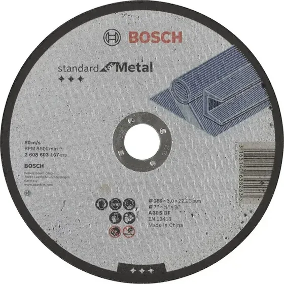 Bosch Skreskive Metal 180x3 mm (A30S BF)