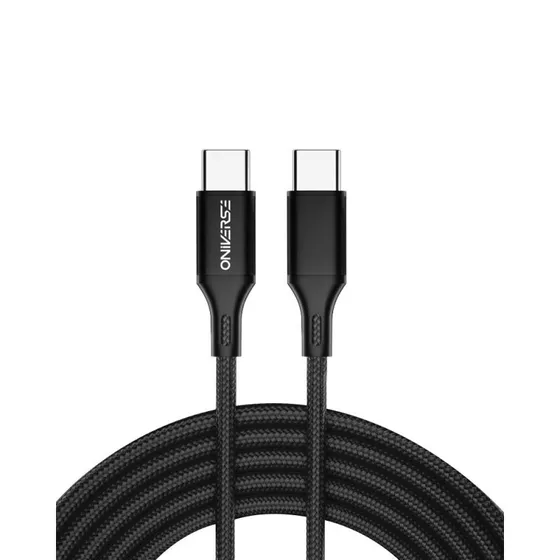 Oniverse USB-C til USB-C kabel 3 m – Sort