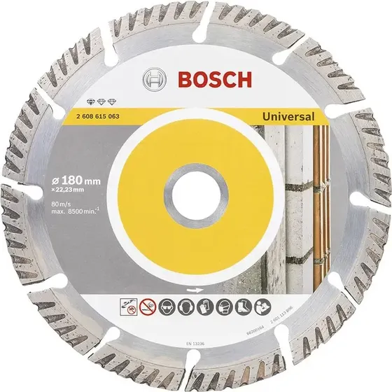Bosch Diamantskæreskive Standard Universal 180x22,23 mm
