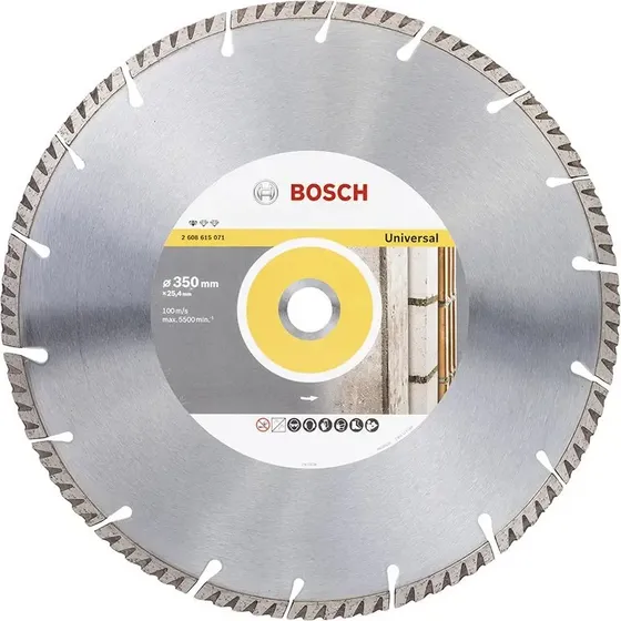 Bosch Universal Diamantskive 350 mm, 25,4 mm bore