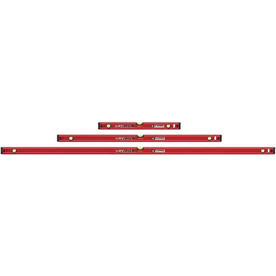 KAPRO SPIRIT vaterpassæt 60/120/200 cm, 3 stk