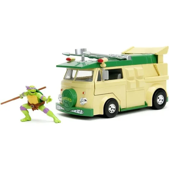 Jada TMNT Party Wagon 1:24 - Legetøjsbil (8+ år)
