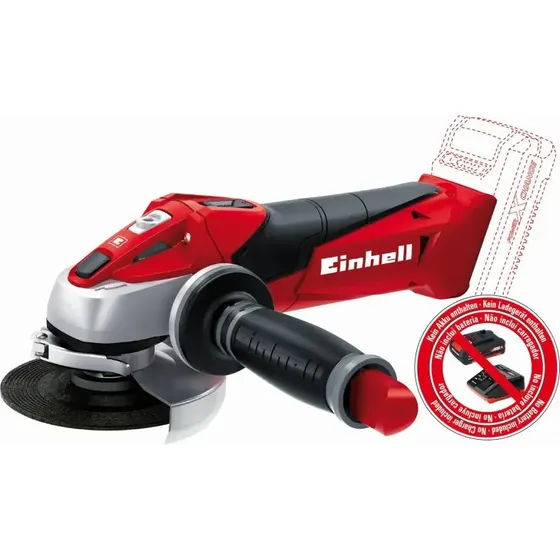 Einhell TE-AG 18/115 Akku vinkelsliber (18V, 115 mm) - Solo