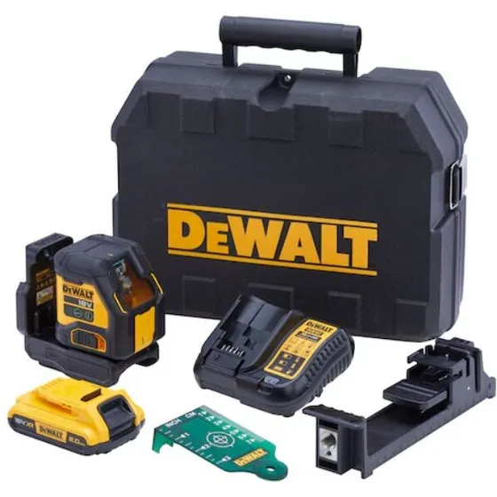 DeWALT DCLE34021D1-GB laservaterpas 18V grøn, selvnivellerende