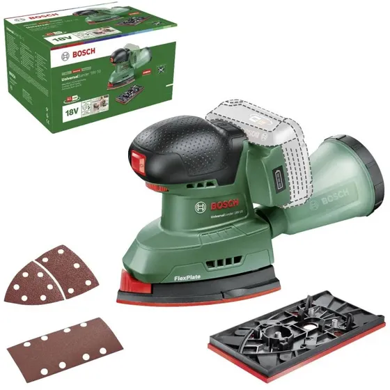Bosch UniversalSander 18V-10 (SOLO) - Akku Multisliber
