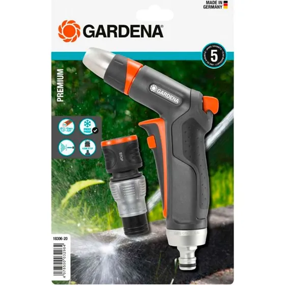 Gardena Premium rengøringsdyse sæt m. kobling 1/2"-5/8"