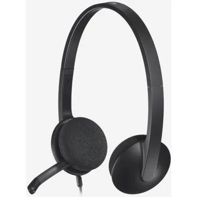 Logitech H340 USB-headset med mikrofon