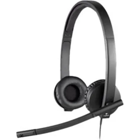 Logitech H570e USB headset – kablet, støjreducerende