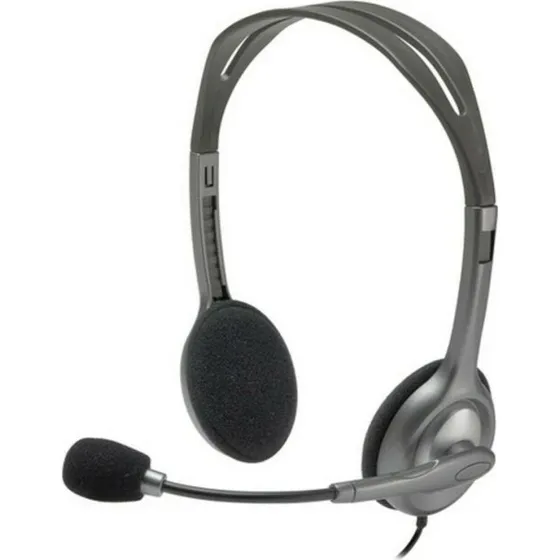 Logitech H111 kablet stereo-headset med mikrofon