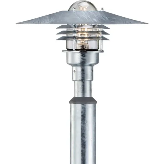 Nordlux Vejers Havelampe 2 m - Galvaniseret