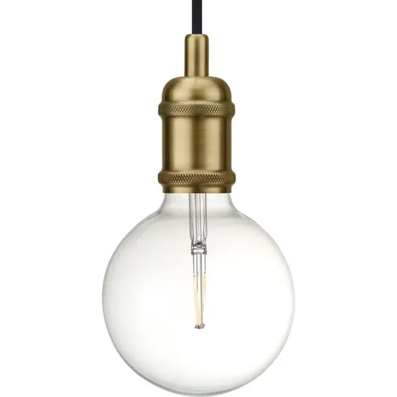 Nordlux Avra Pendel Messing – Pendelkit med stofledning