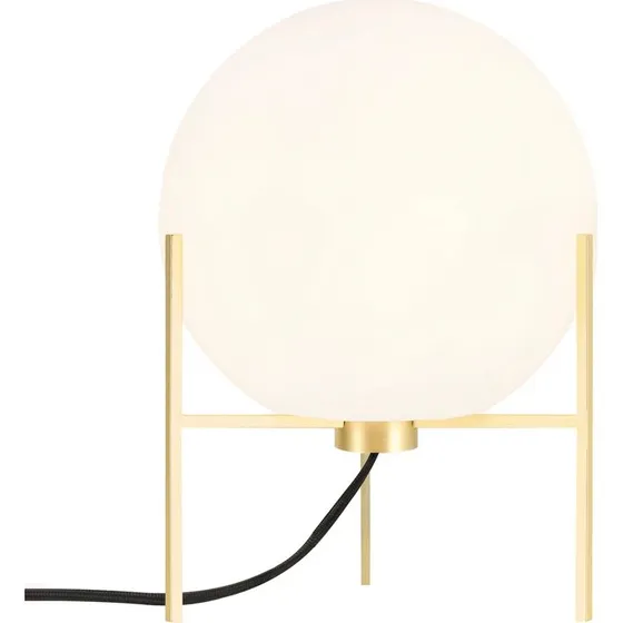 Nordlux Alton bordlampe  messing & opalglas