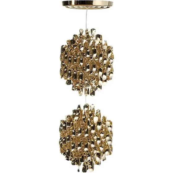 Verner Panton Spiral SP2 Pendel - Guld
