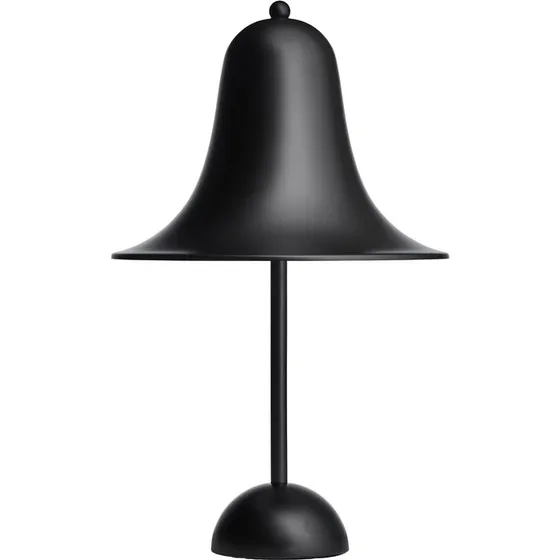 Verpan Pantop Bordlampe Ø23 Matt Black