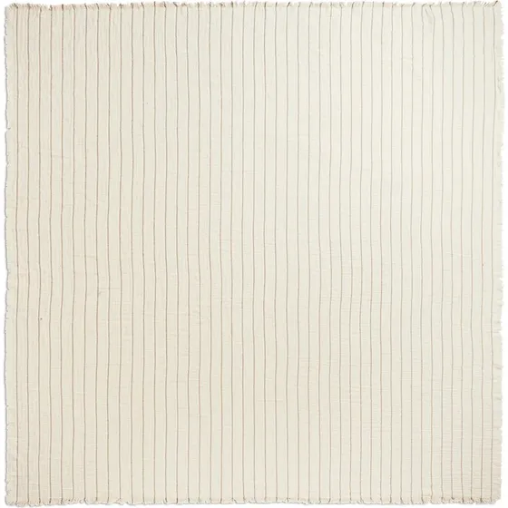 ferm LIVING Aires sengetæppe Double Undyed – økologisk