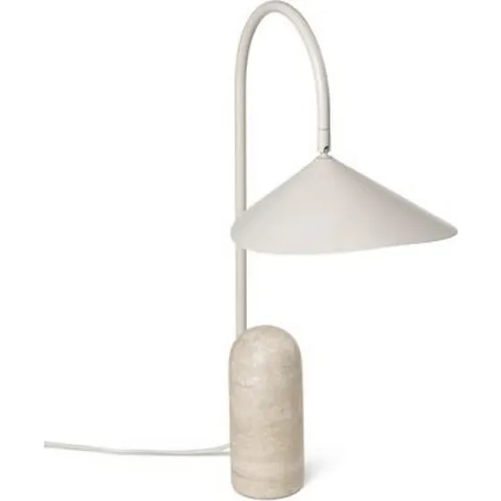 Ferm Living Arum bordlampe – Cashmere