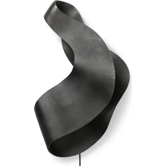 ferm LIVING Oyster Væglampe - Sort