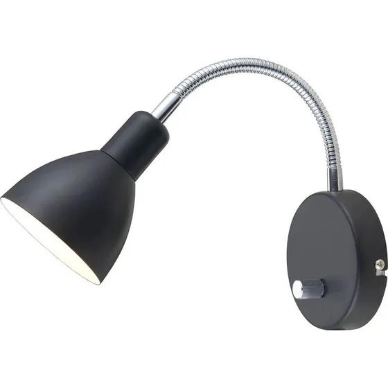 Halo Design Denver Vglampe - Sort (E14, 10 cm)