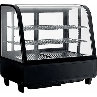 Scancool RTW BE displaykleskab 101  glasdr & LED