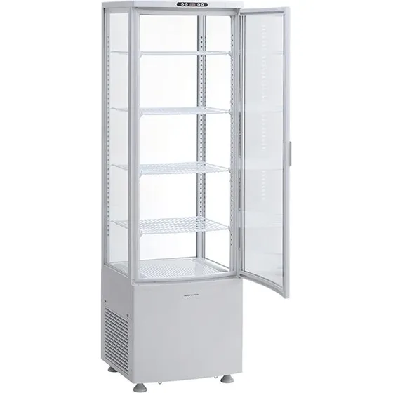 Scandomestic RTC 237 WE Displaykleskab, hvid