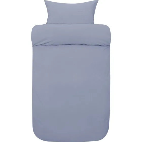 Høie Frøya økologisk sengesæt 200x220 - denim blå