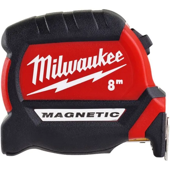Milwaukee målebånd magnetisk 8 m/27 mm