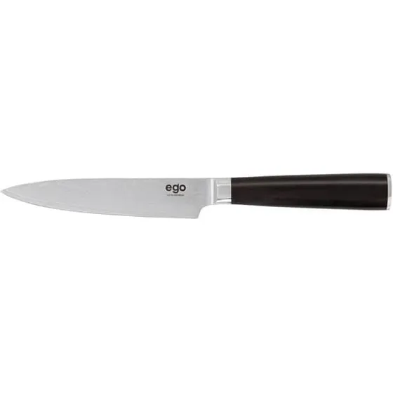 EGO VG10 Universalkniv 67-lags damask, pakkatræ håndtag