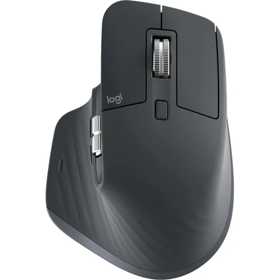 Logitech MX Master 3S  Ergonomisk trdls mus (Grafit)