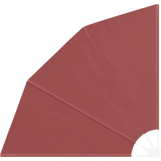 Balkon afskrmning Terrakotta 160x160 cm - Polyester