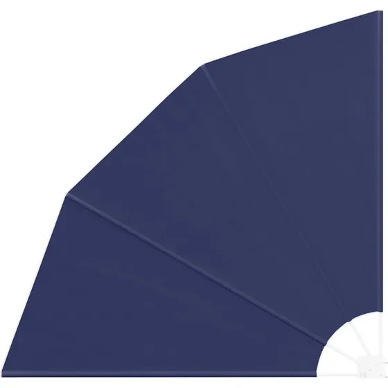 Balkon afskærmning 160x160 cm mørkeblå