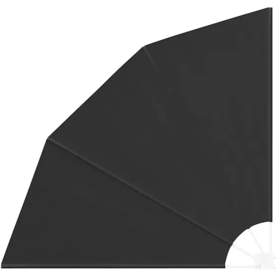 Balkon Afskærmning Antracit 160x160 cm i Polyester