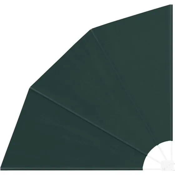 Balkon afskrmning mrkegrn 160x160 cm  privatlivsskrm