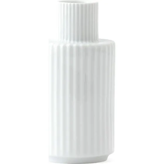 Lyngby Porceln Kronelysestage H11 cm - Hvid