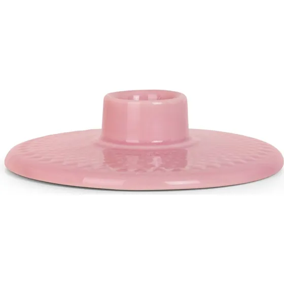 Lyngby Porceln Rhombe Color lysestage 3 cm  rosa