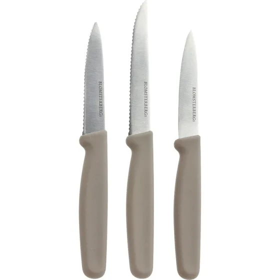 Blomsterbergs 3-pak Urteknive - Latte